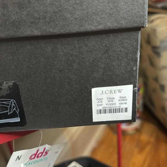 J Crew Yellow Canvas Classic Espadrilles Ankle Tie Flats Size 10.5 - Picture 8 of 9